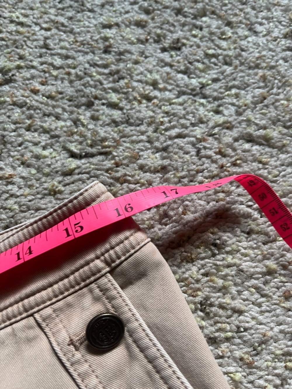 Talbots Misses Wide-Leg Chinos in Light Tan - Picture 6 of 7